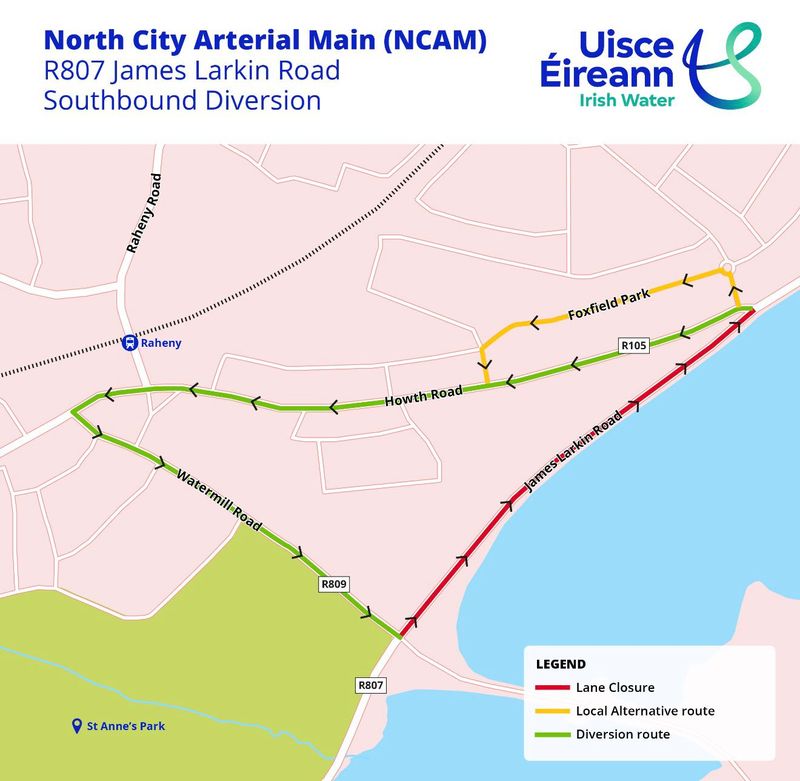 Roadwork Update from Clontarf Residents’ Association